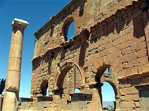 ALGERIE-RUINES ROMAINES DE LAMBESE (30)